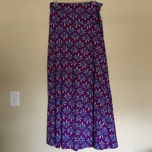 LuLaRoe Dresses & Skirts - LuLaRoe Maxi Skirt sz XL